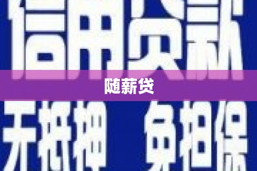 龙湾随薪贷
