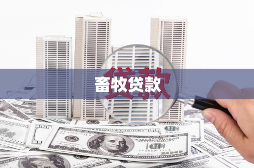 龙湾畜牧贷款