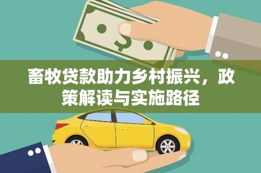 龙湾畜牧贷款助力乡村振兴，政策解读与实施路径