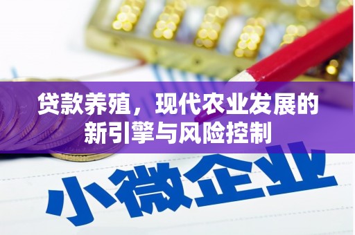 龙湾贷款养殖，现代农业发展的新引擎与风险控制