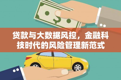 龙湾贷款与大数据风控，金融科技时代的风险管理新范式