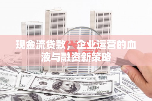 龙湾现金流贷款，企业运营的血液与融资新策略