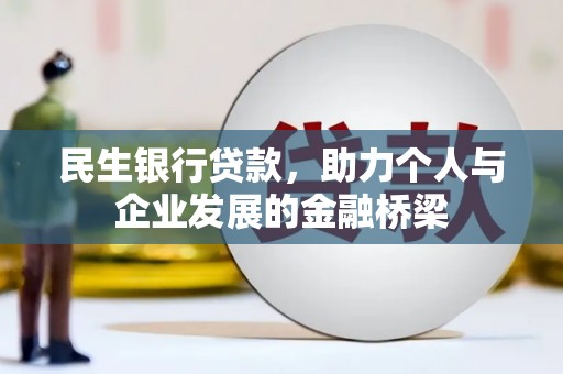 龙湾民生银行贷款，助力个人与企业发展的金融桥梁