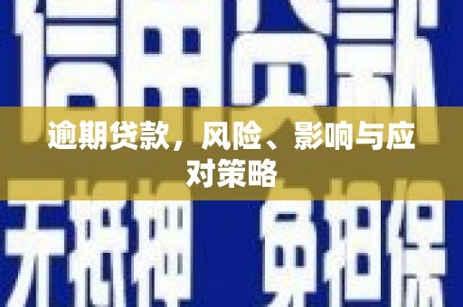 龙湾逾期贷款，风险、影响与应对策略