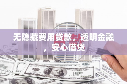 龙湾无隐藏费用贷款，透明金融，安心借贷