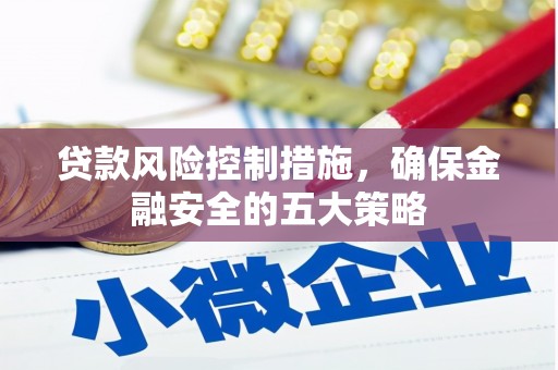 龙湾贷款风险控制措施，确保金融安全的五大策略