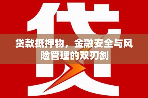 龙湾贷款抵押物，金融安全与风险管理的双刃剑