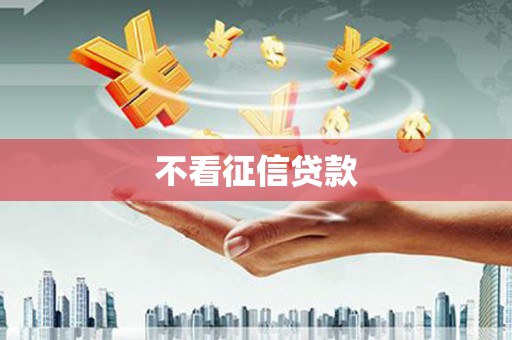 龙湾不看征信贷款